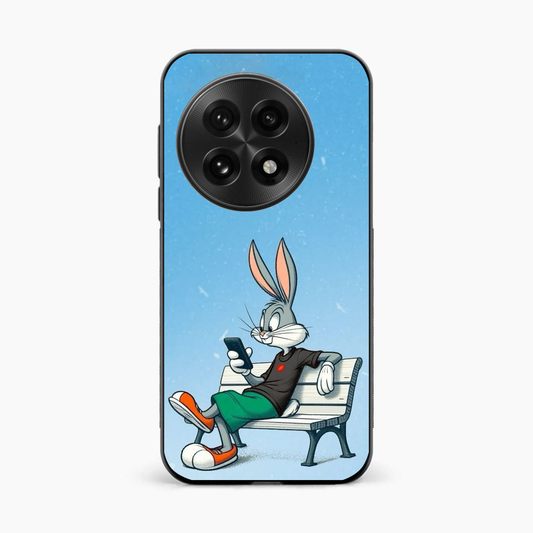 Chill Bunny Aesthetic OnePlus 13 Back Cover
