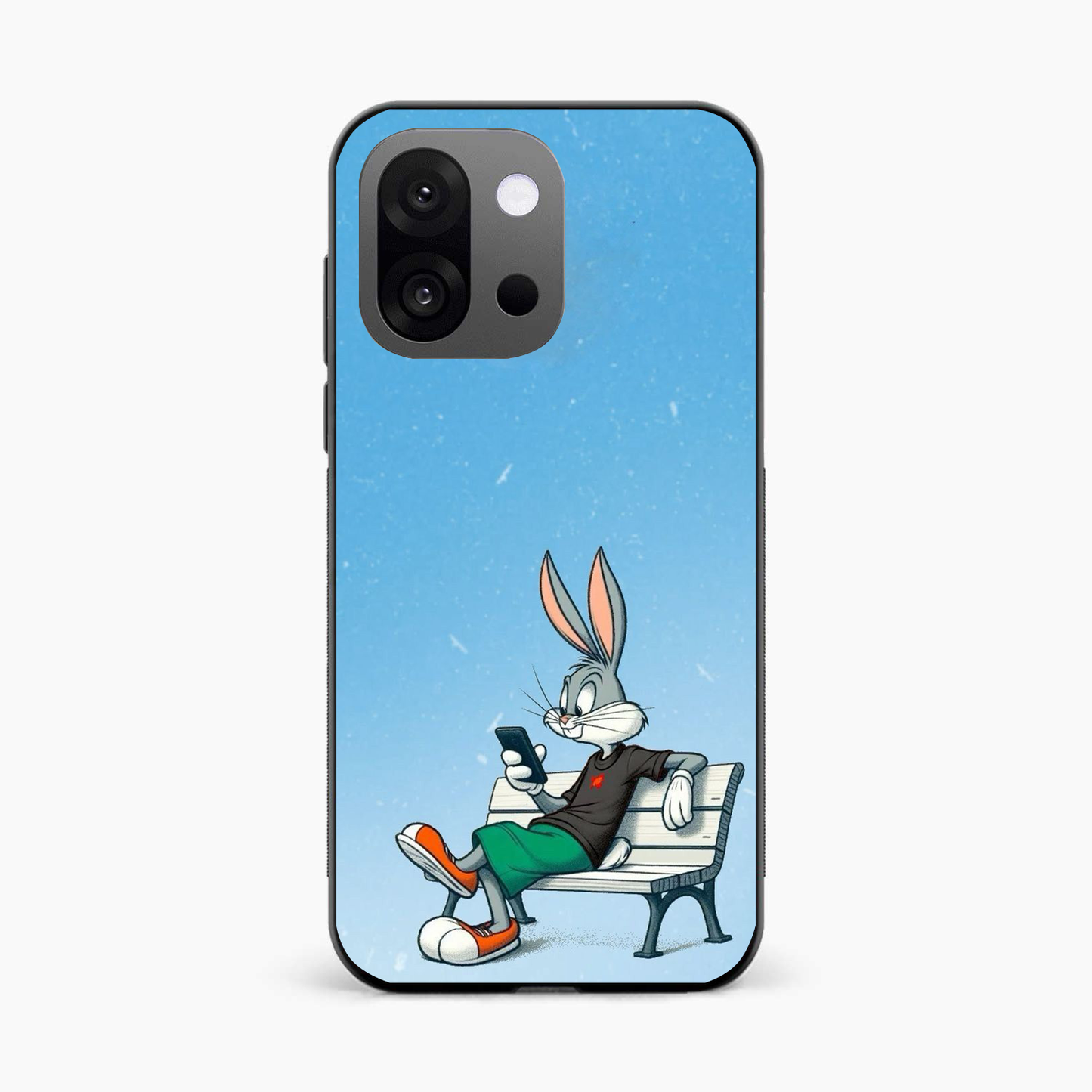 Chill Bunny Aesthetic OnePlus 13s Back Cover