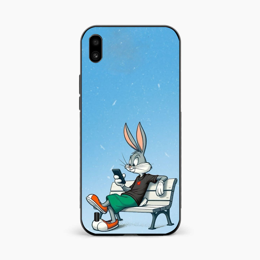 Chill Bunny Aesthetic Samsung A10 Back Cover