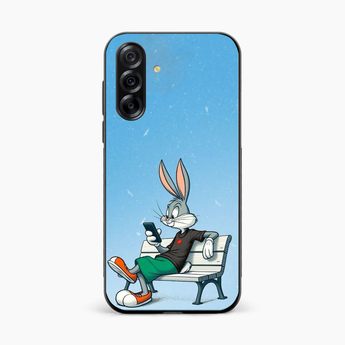 Chill Bunny Aesthetic Samsung A36 Back Cover