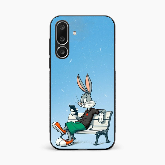 Chill Bunny Aesthetic Samsung M36 Back Cover