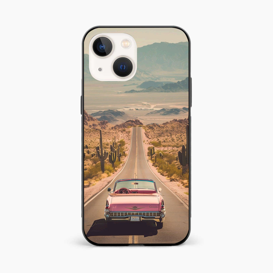 Classic Car Scenic Iphone 13 Back Cover