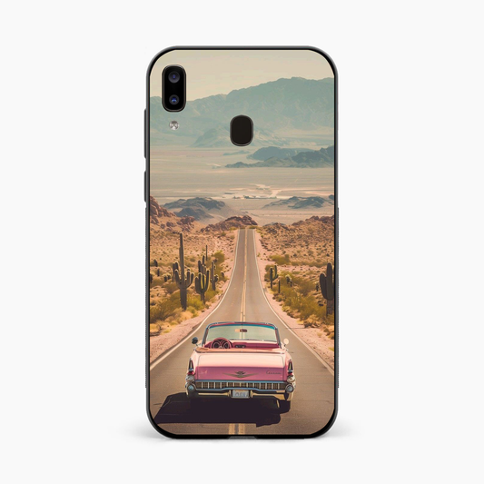 Classic Car Scenic Samsung A20 Back Cover