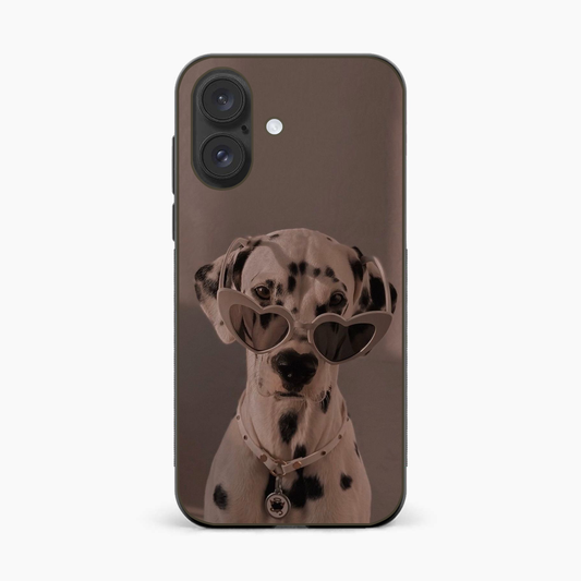 Classy Dalmatian Pup Iphone 16 Back Cover