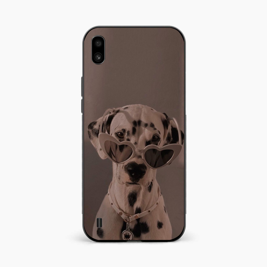 Classy Dalmatian Pup Samsung A10 Back Cover