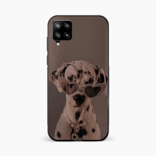 Classy Dalmatian Pup Samsung A12 Nacho Back Cover