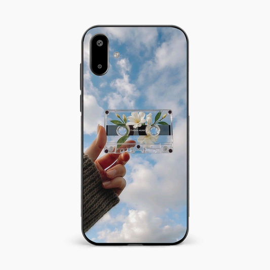 Cloudy Music Vibes Samsung F06 Back Cover