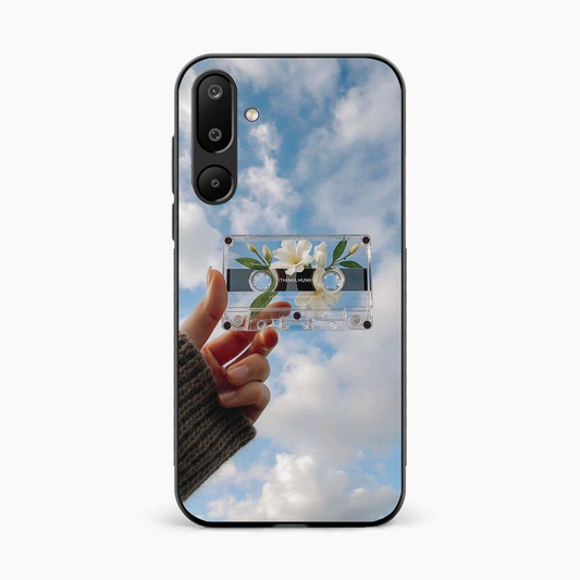 Cloudy Music Vibes Samsung M16 Back Cover