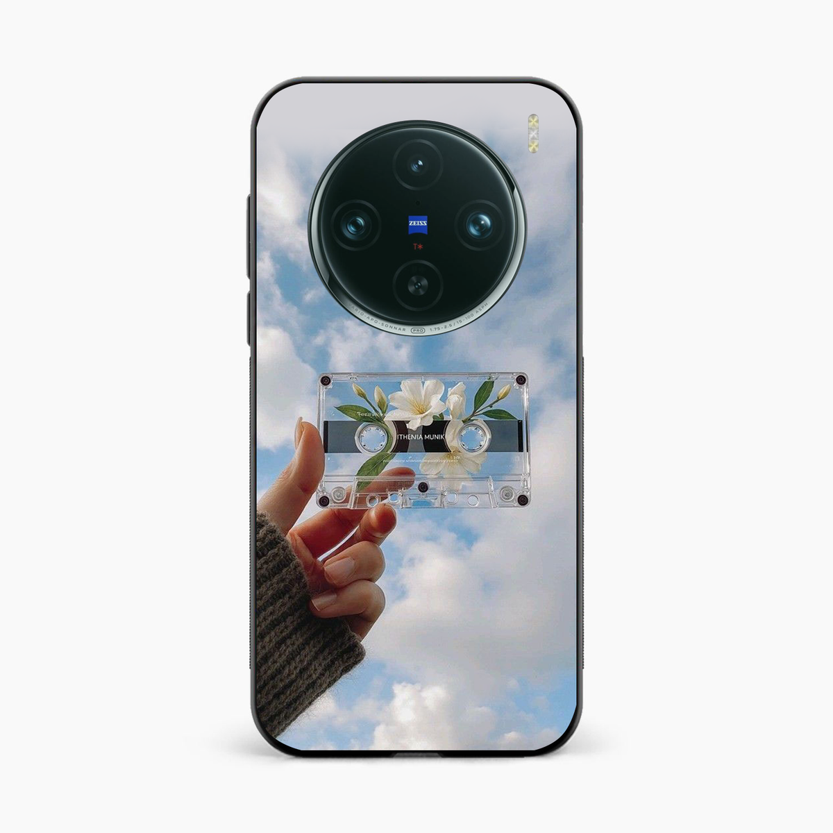 Cloudy Music Vibes Vivo X100 Back Cover