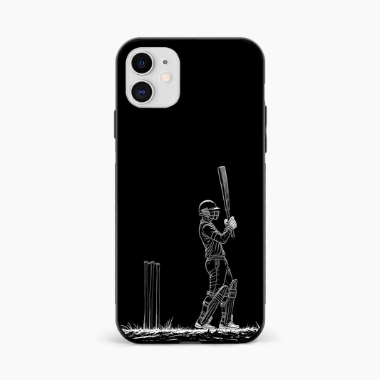 Cricket Minimal Line Art Iphone iPhone 12 Back Cover