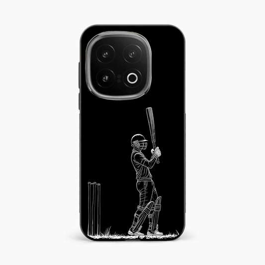 Cricket Minimal Line Art Iqoo 13 5G Back Cover