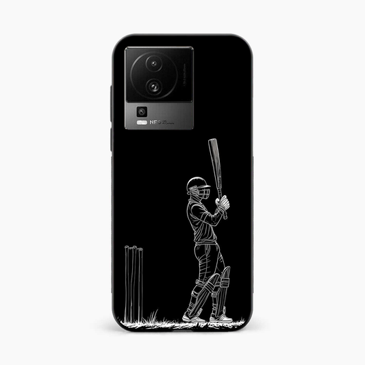 Cricket Minimal Line Art Iqoo Neo 7 Pro 5G Back Cover