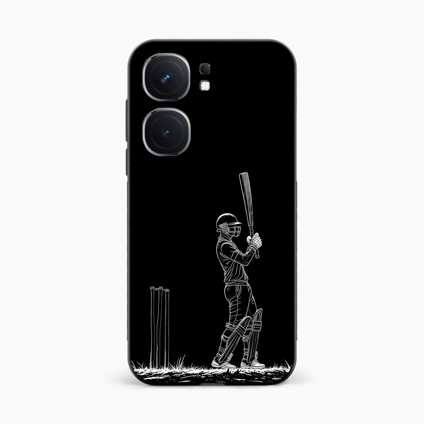Cricket Minimal Line Art Iqoo Neo 9 Pro 5G Back Cover