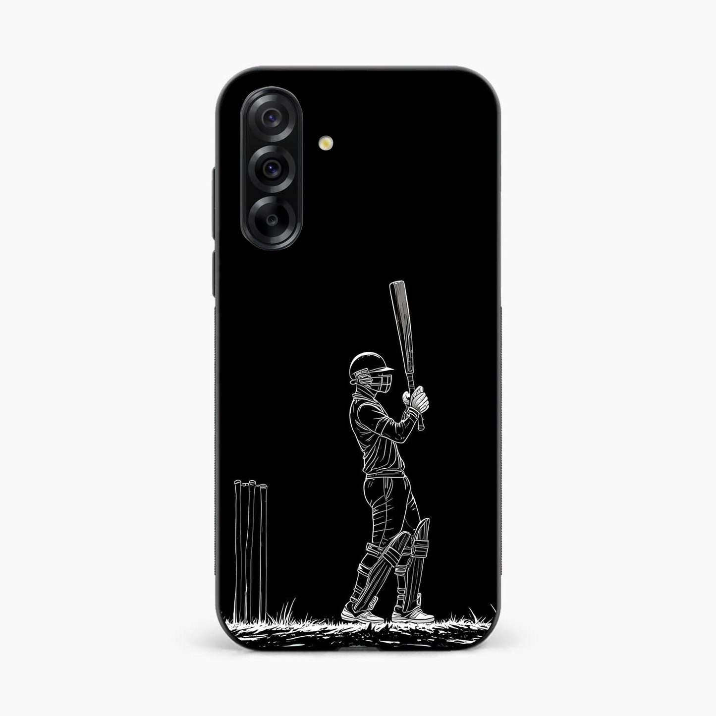 Cricket Minimal Line Art Samsung A36 Back Cover