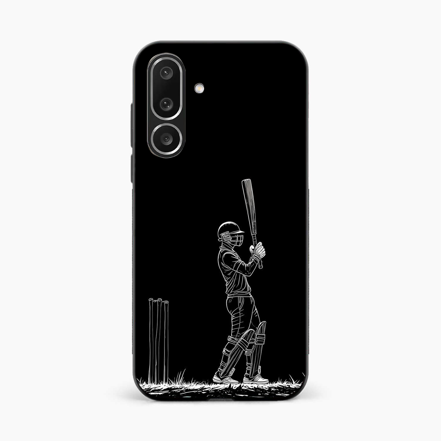 Cricket Minimal Line Art Samsung M36 Back Cover