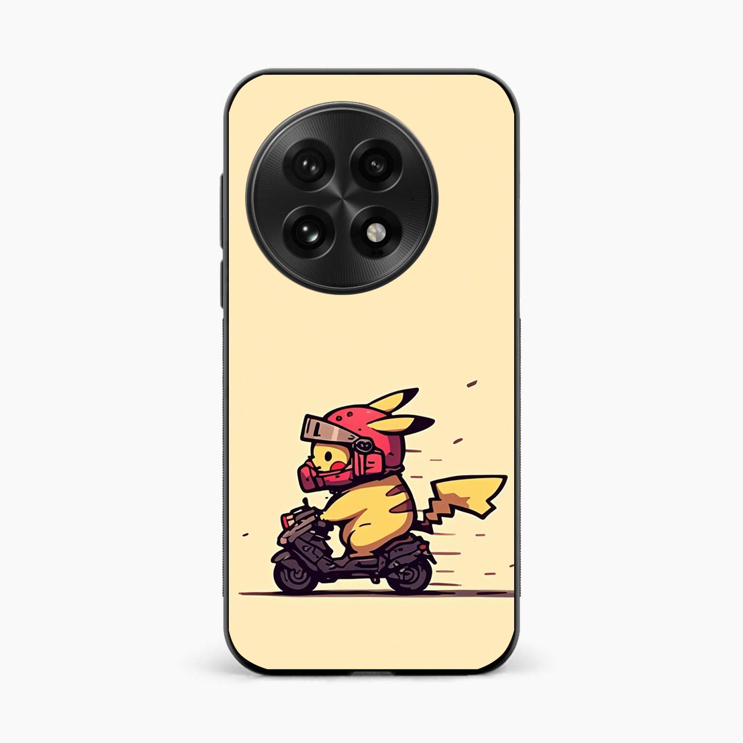 Cute Biker Pikachu OnePlus 13 Back Cover