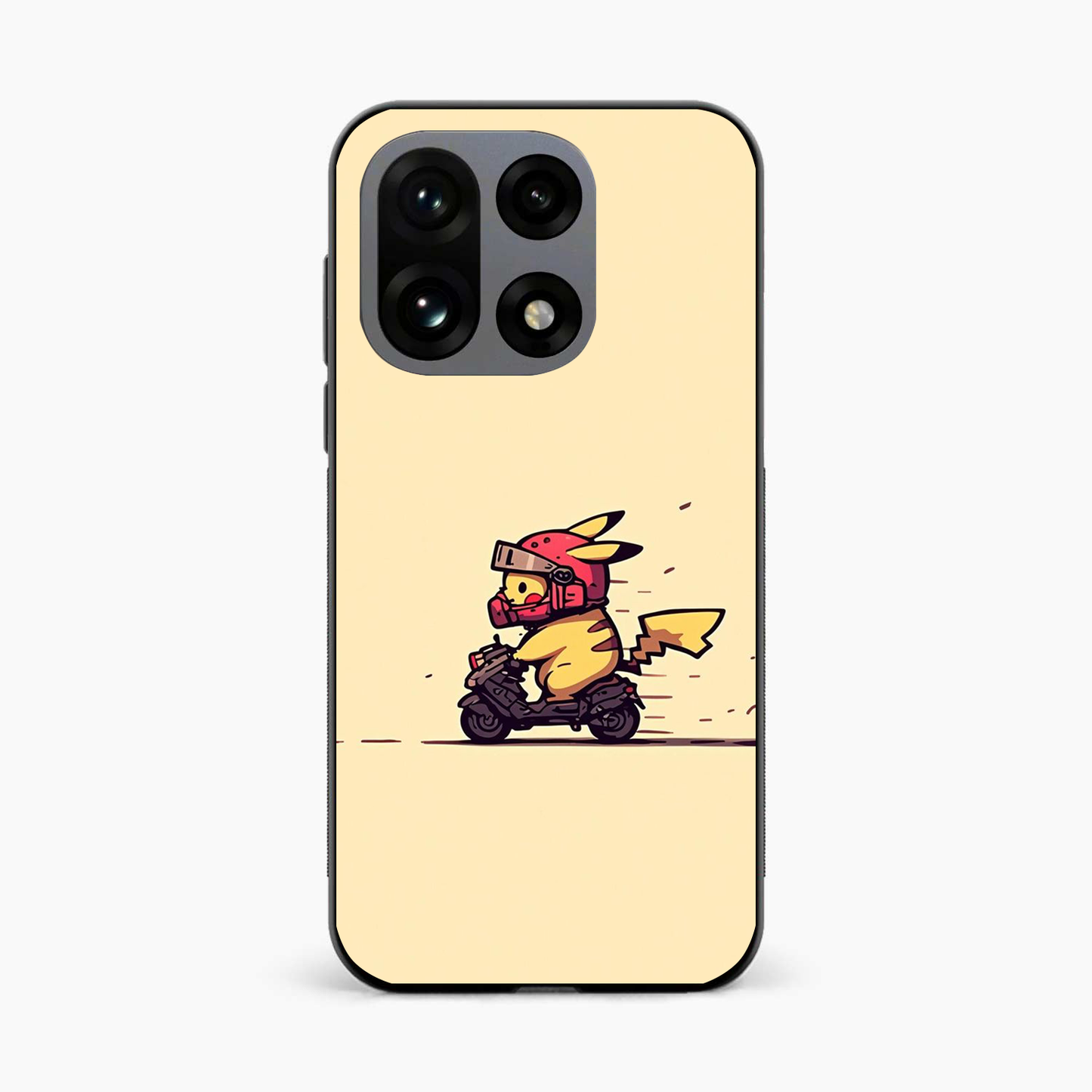 Cute Biker Pikachu OnePlus 15 5G Back Cover