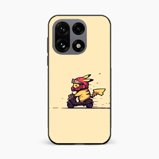 Cute Biker Pikachu OnePlus 15 5G Back Cover