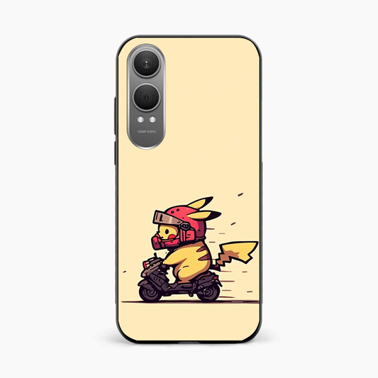 Cute Biker Pikachu OnePlus Nord CE 4 Lite Back Cover
