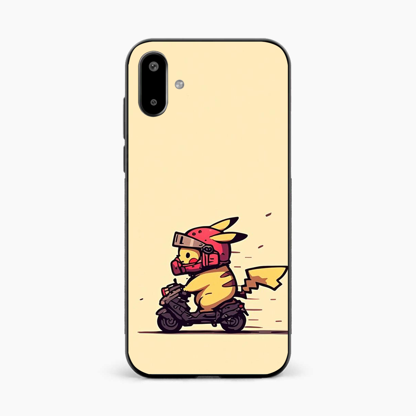 Cute Biker Pikachu Samsung F06 Back Cover