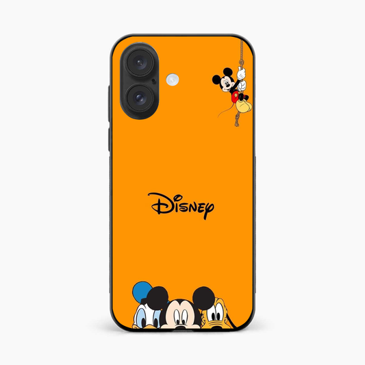 Cute Disney Peek Iphone 16 Back Cover