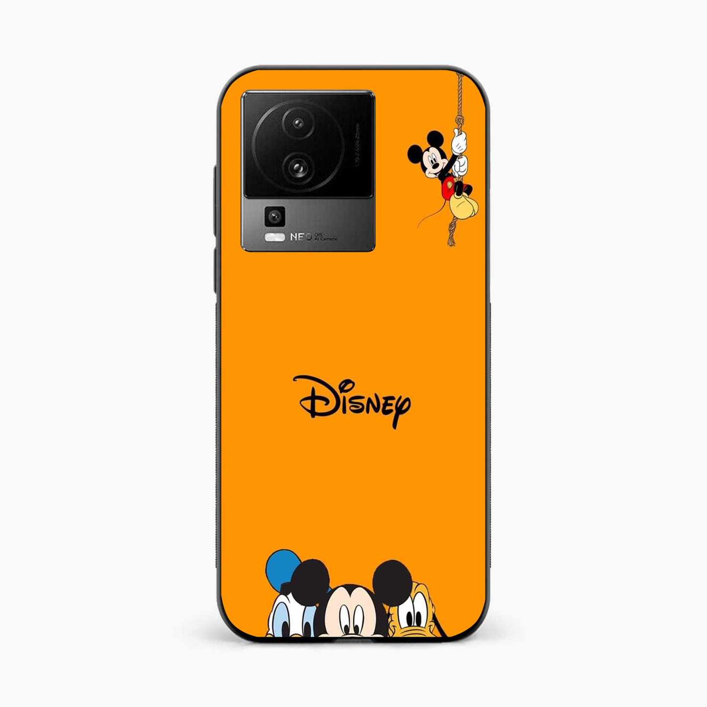 Cute Disney Peek Iqoo Neo 7 Pro 5G Back Cover