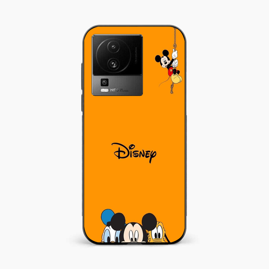 Cute Disney Peek Iqoo Neo 7 Pro 5G Back Cover