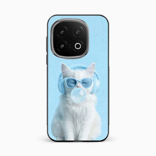 Cute Kitty Music Vibes Iqoo 13 5G Back Cover