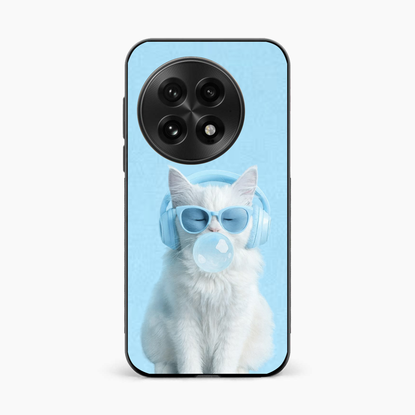 Cute Kitty Music Vibes OnePlus 13 Back Cover