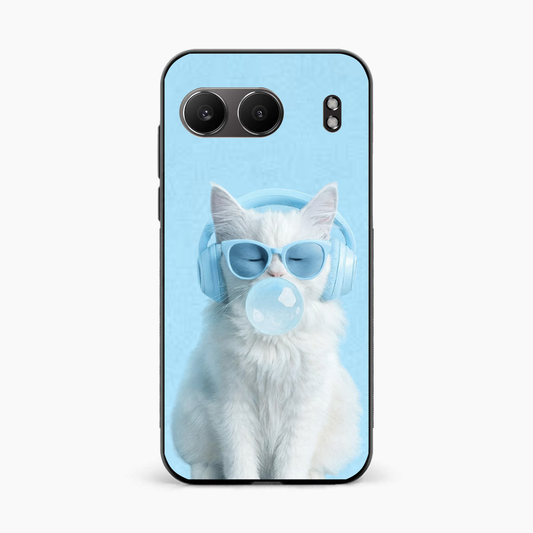 Cute Kitty Music Vibes OnePlus Nord 4 5G Back Cover