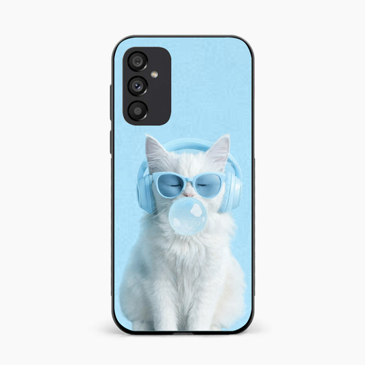 Cute Kitty Music Vibes Samsung A15 Back Cover