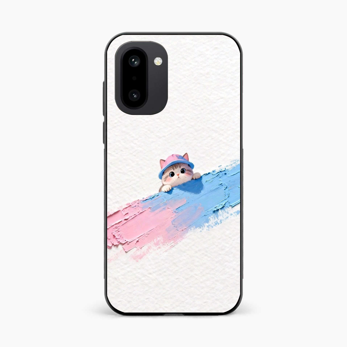 Cute Peekaboo Kitty OnePlus 15R 5G Back Cover