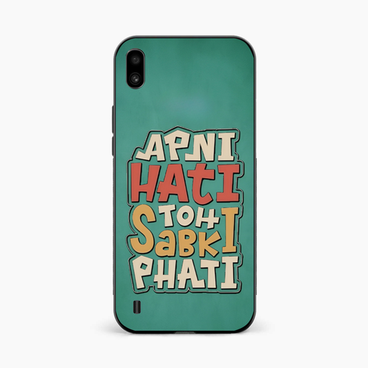 Desi Fun Mood Samsung A10 Back Cover
