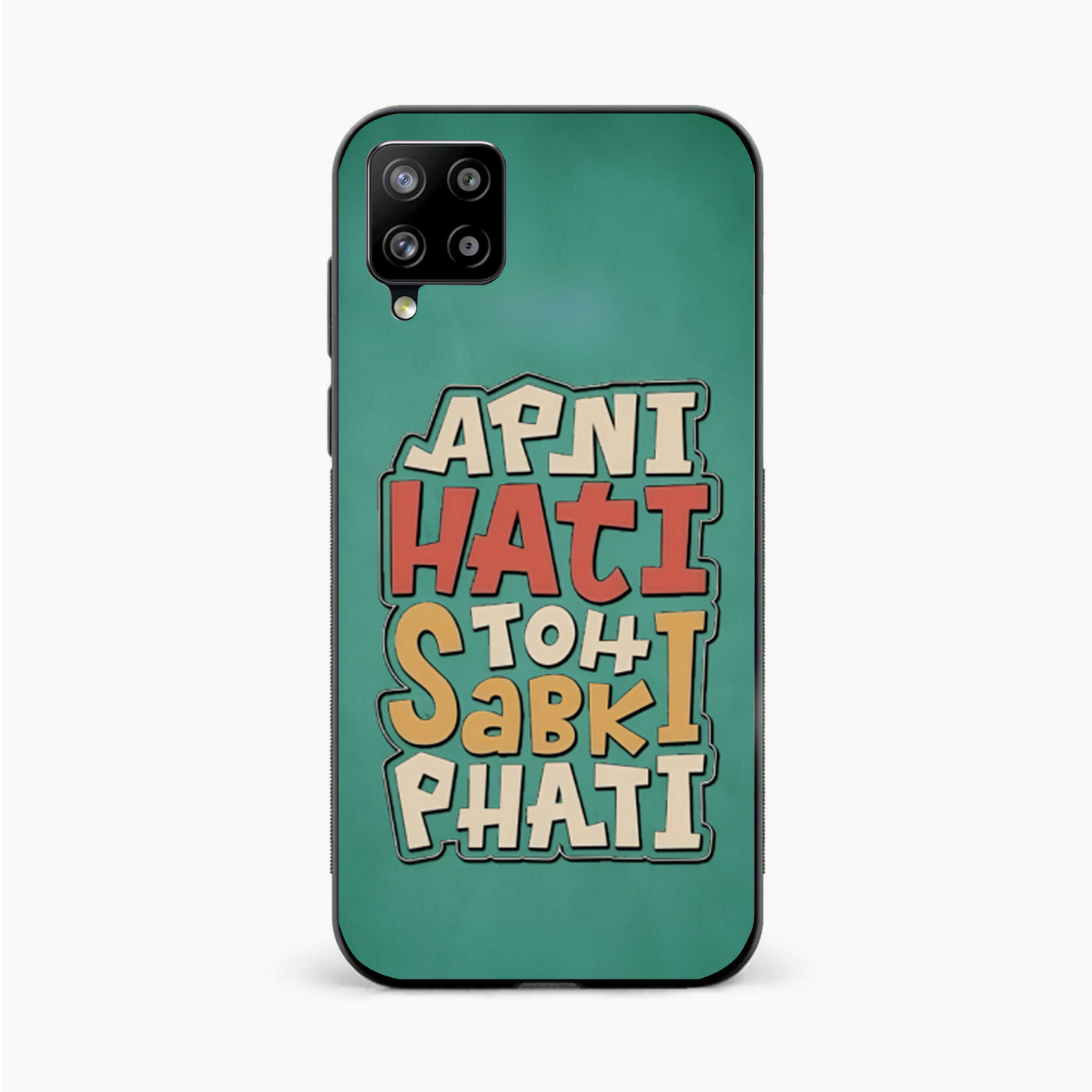 Desi Fun Mood Samsung A12 Nacho Back Cover