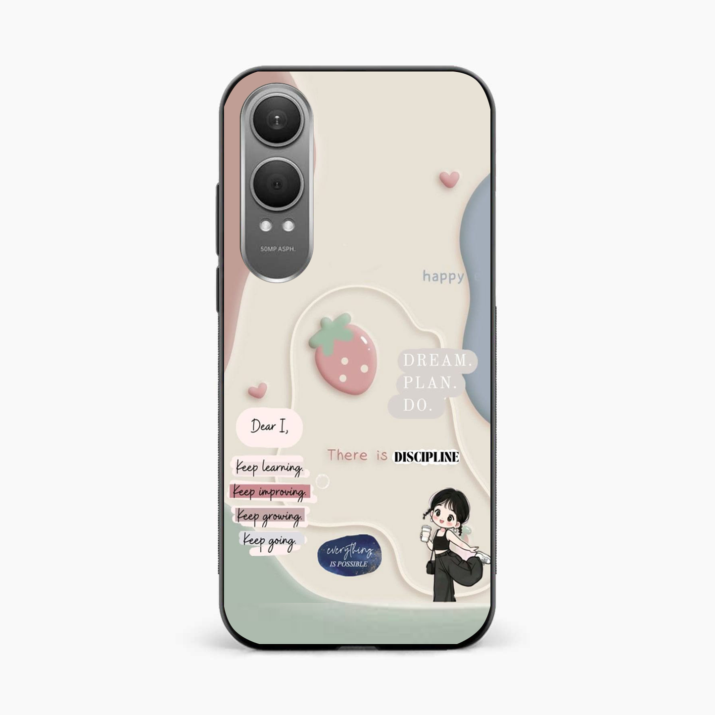 Dream Plan Do Vibe OnePlus Nord CE 4 Lite Back Cover