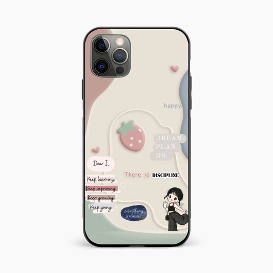 Dream Plan Do Vibes iPhone 12 Pro Max Back Cover