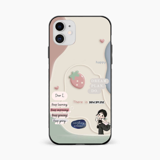 Dream Plan Do Vibes iPhone 12 Back Cover