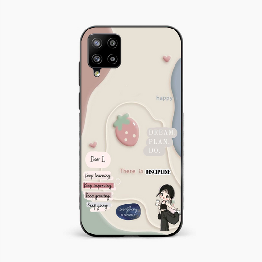 Dream Plan Do Vibes Samsung A12 Nacho Back Cover