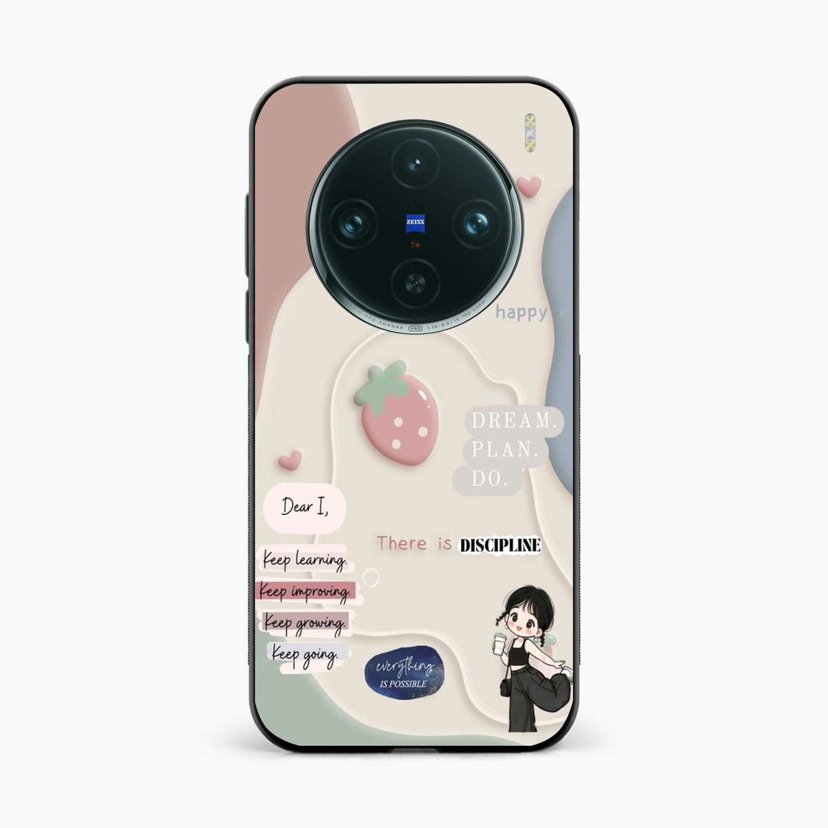 Dream Plan Do Vibes Vivo X100 Back Cover