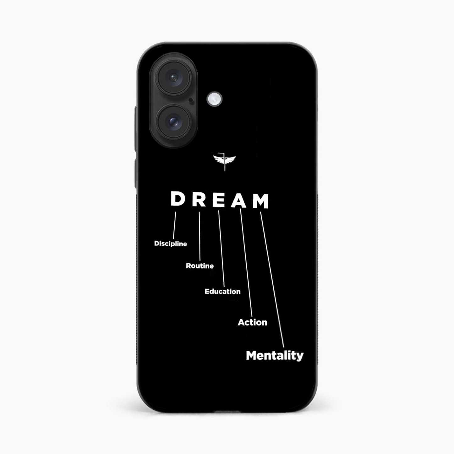 Dream & Discipline Iphone 16 Back Cover