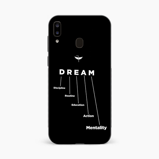 Dream & Discipline Samsung A20 Back Cover