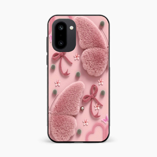 Dreamy Pink Plush OnePlus 15R 5G Back Cover