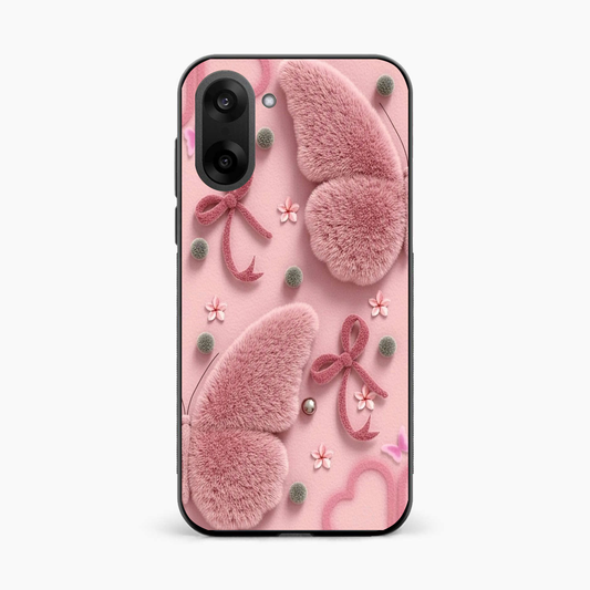 Dreamy Pink Plush OnePlus Nord CE 5 5G Back Cover