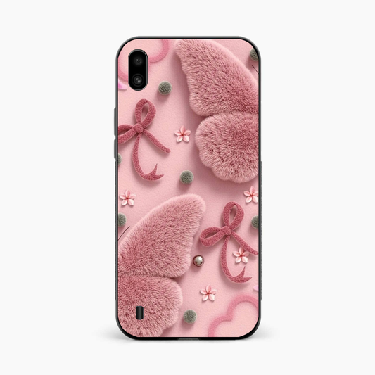 Dreamy Pink Plush Samsung A10 Back Cover