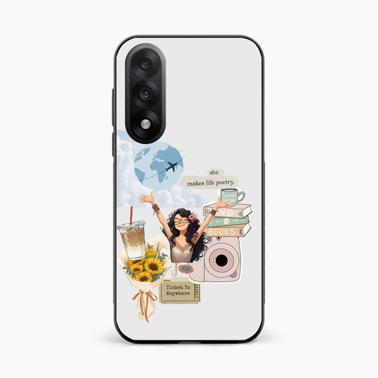 Dreamy Travel Girl Aesthetic OnePlus Nord 5 5G Back Cover