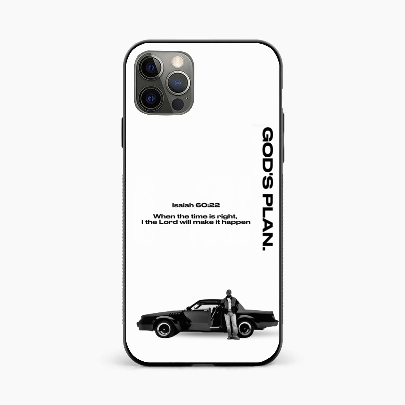 Faith Quote Minimal 12 Pro Back Cover