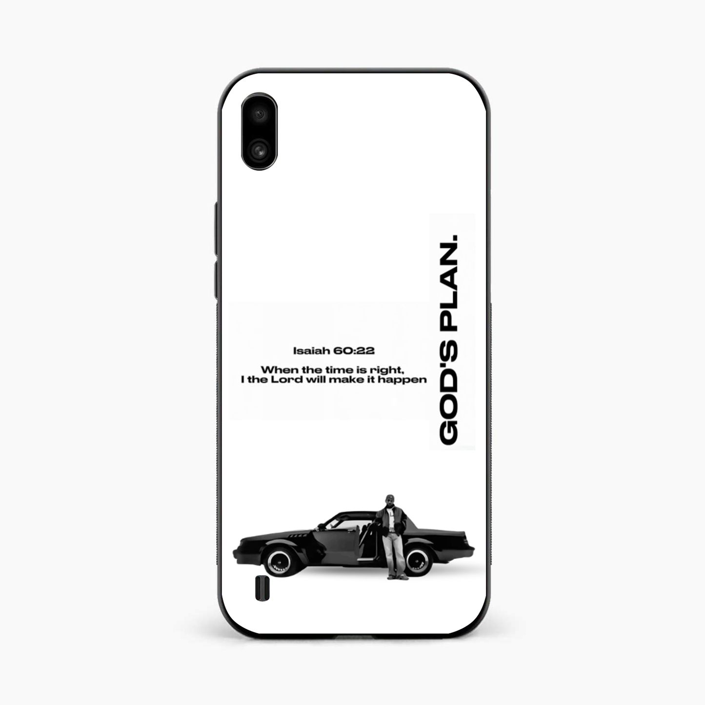 Faith Quote Minimal Samsung A10 Back Cover