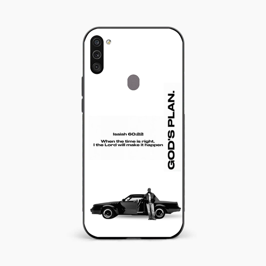 Faith Quote Minimal Samsung A11 Back Cover