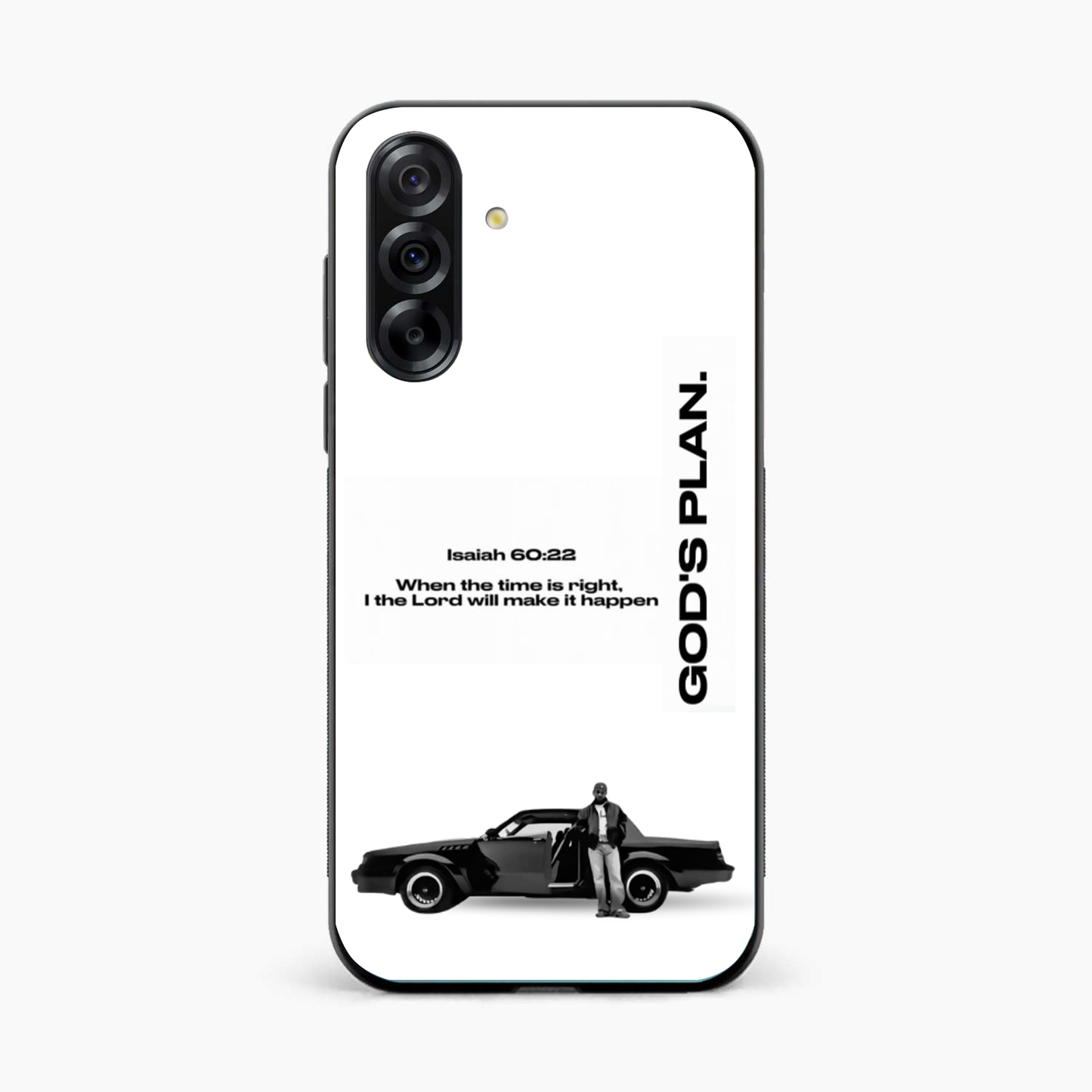 Faith Quote Minimal Samsung A36 Back Cover