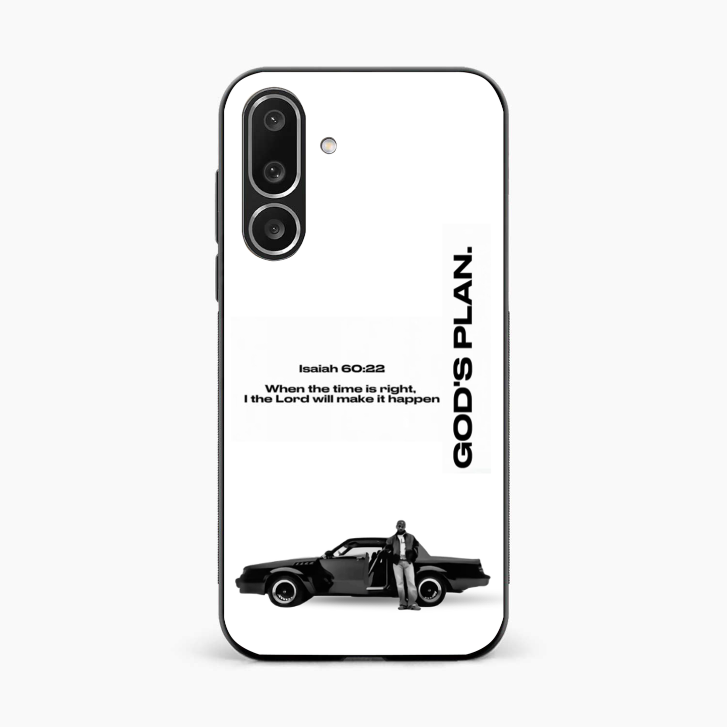 Faith Quote Minimal Samsung M36 Back Cover